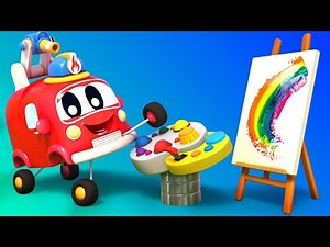 Autíčka Poznávej barvy s autíčky Do toho autíčka! / Aplikace Město aut