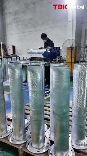 GI Bollard Manufacturing Process