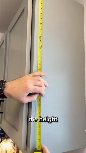 How to Measure a Cabinet Side Panel