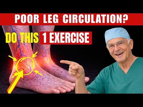 Surgeon REVEALS: The ONLY 4 Exercises you NEED to Improve Leg Circulation | Senior Health Tips