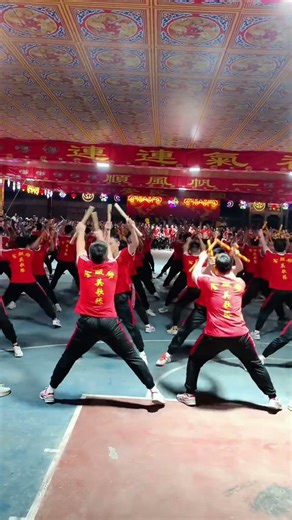 Yingge Team Training: Uniform Moves, Powerful Spirit – A Showcase of Intangible Cultural Heritage