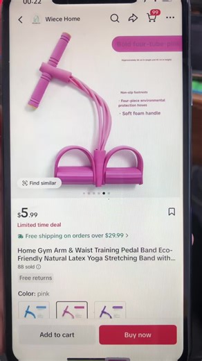 ##tiktokshop #yoga #stretchband #resistanceband | Stretch Band