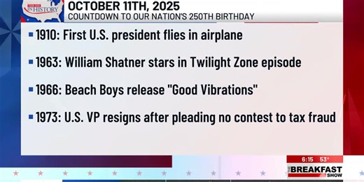 We the People: This Day in History 10/11/2025