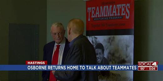 Osborne touts TeamMates Mentoring Program in Hastings