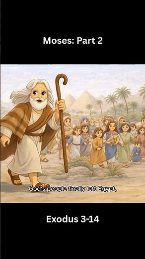 Trapped Between the Army and the Sea #BibleAnimation #MosesStory #KidsBible