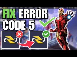 How To Fix Marvel Rivals Error Code 5 - Full Tutorial