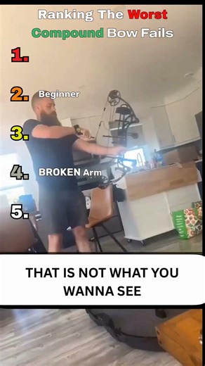 Worst compound bow fails