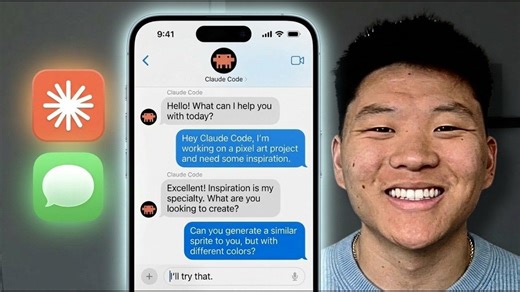 Claude Code Now Works With Apple iMessage & It’s a Game Changer