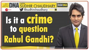 9.7K views · 736 reactions | DNA: Rahul Gandhi's misbehaviour with journalists: An analysis #RahulGandhi #Congress | Sudhir Chaudhary For the latest updates, visit dnaindia.com | DNA India | Facebook