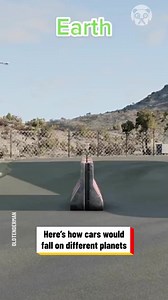 616K views · 241 reactions | Space Physics Unleashed: Car Falling Simulations on Different Planets Partner: oldtenderman TT: https://www.tiktok.com/@oldtenderman | Science, Tech and Universe | Facebook