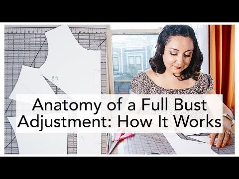 Anatomy of a Full Bust Adjustment | Vintage on Tap