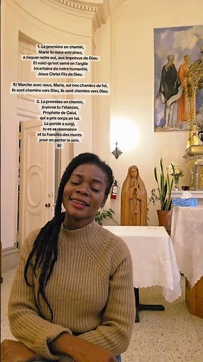 La première en chemin #catholic#avemaria #france #abidjan #cotedivoire #foi #africa