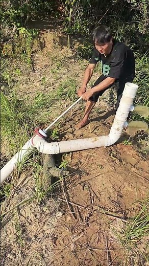 Fast Farmland Water Drainage! Manual Pump Demo