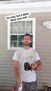 I was really hoping that this caulking gun would actually work very well, but we used it with a paper caulking tube and then we used it with a plastic silicone tube and it had the same issue basically both times. So I think I'll stick with the old style caulking guns. #carpentrytips #construction #contractor #tipsandtricks #HomeImprovement #hacks #carpentry #builder #deck #tools #diy | Your Favorite Contractor