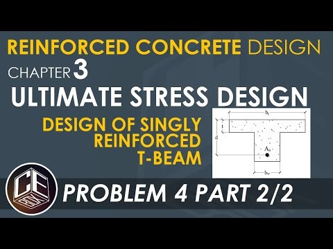 Reinforced Concrete Design Chapter 3 Design of Singly Reinforced Beam Problem 4 Part 2/2 (PH)