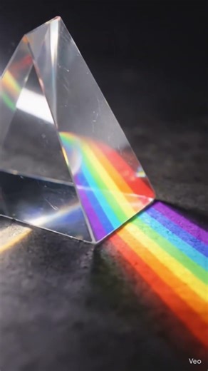 Prism Experiment White Light Turns Into 7 Colors Amazing Prism Science Experiment Light Dispersion