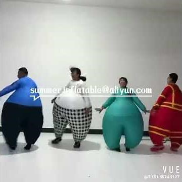 AirSuits Sumo Wrestler Inflatable Fancy Dress Costume Suit