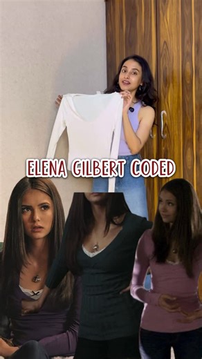 Priyanka Varma on Instagram: "This top gave me total Elena Gilbert vibes. Kept it simple with bootcut jeans, straight hair and minimal accessories— just like her. How did I do? For link: comment ' details' or share this reel with me if you haven’t received the links in your DMs ( Elena Gilbert outfit, Tvd inspired look, bootcut jeans styling, basic outfit, minimal style, casual everyday outfit ) #elenagilbertstyle #tvdinspired #bootcutjeans #basicoutfit"