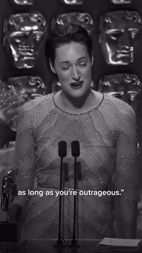 ✨ “You can be anything you want to be as long as you’re outrageous.” — Phoebe Waller-Bridge 💎 The