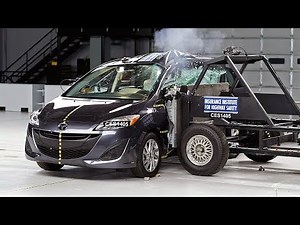 2014 Mazda 5 side IIHS crash test