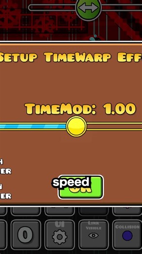 What is a timewarp trigger in geometry dash? 🤔
