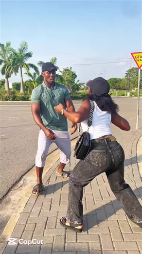 Why is she running 🤣🤣