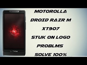 Motorola DROID RAZR M - Droid Razr M stuck on red eye Solve