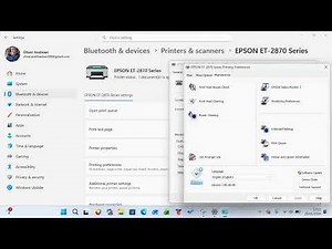check printer properties on Windows 11