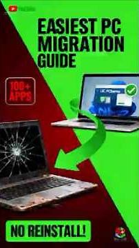 EASIEST PC MIGRATION Transfer 100 APPS & Files (NO Reinstalling