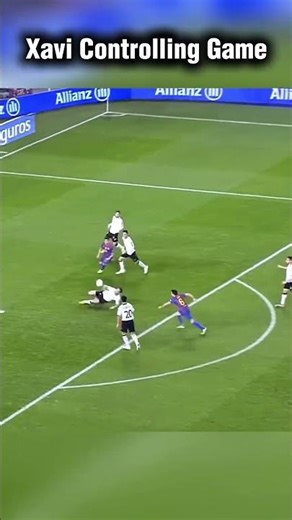 Xavi's genius was always one step ahead #barça #midfield