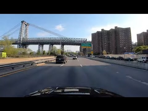 ⁴ᴷ⁶⁰ Driving in NYC from Queens to Wall Street via FDR Drive and Back (May 14, 2020)