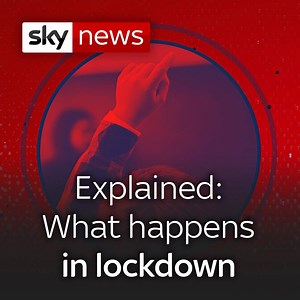 Italy is in lockdown, Spain is now going into lockdown and France has closed all 'non-essential' shops due to the #coronavirus. The UK government will announce their emergency powers bill on Tuesday. This is how lockdown could work. Read more here: https://trib.al/5xjGEjp | Sky News