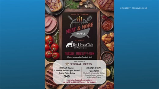 Ten Lives Club virtual meat raffle next Thursday