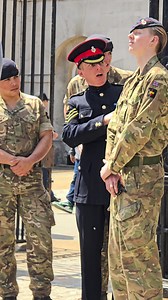 454K views · 3.7K reactions | The King's Guards wearing their soldiers' uniforms and the Corporal, are concerned about the demonstration in London today. Horse Guards is closed from approximately 12 pm.❤️ #horseguards #kingsguard #householdcavalry #horseguardsClosed #today #London | At Horse Guards | Facebook