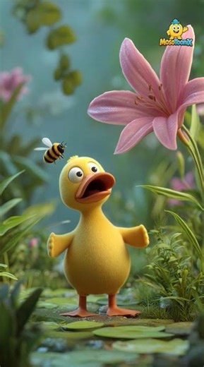 Moso Toonix | Kids Cartoon Video | Duck and Bee Comedy Clip