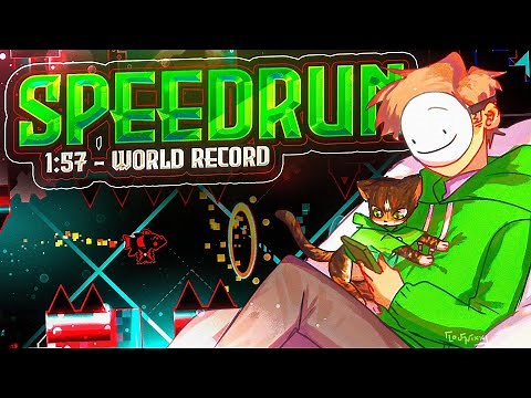 【4K】 WORLD RECORD! "SPEEDRUN" (Extreme Demon) by Kaito & Cinci | Geometry Dash 2.11