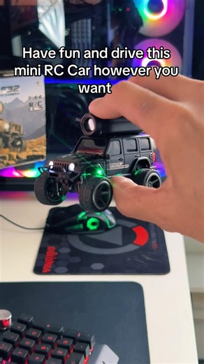 This Mini RC Car makes you feel like a kid again