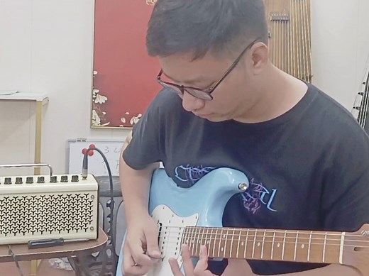 外录摇滚卡农-Yamaha THR10音箱+法丽达F5020吉他(我学生的设备)