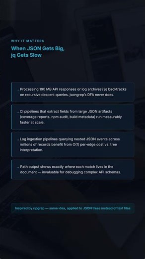 jsongrep: A Faster Alternative to jq #shorts