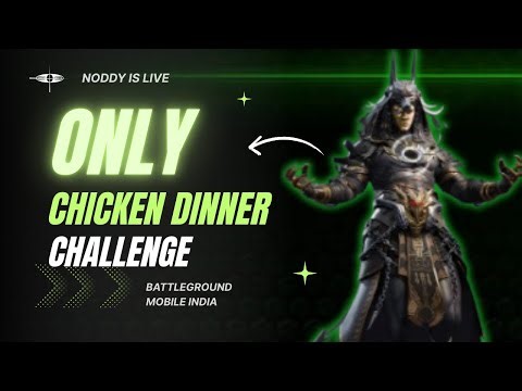 Only Chicken Dinner || Noddy Is Live || Android Player