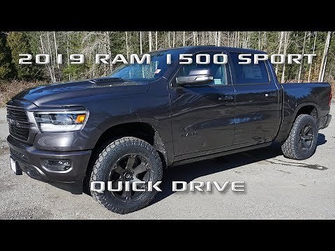 2019 Ram 1500 Sport quick look and drive