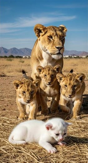 A Crying Kitten in the Desert — Comforted by Gentle Hands #kitten #desert #comfort