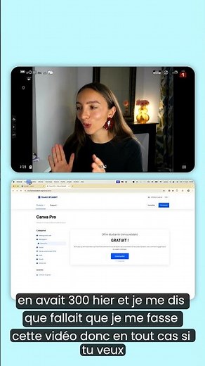 Avoir Canva Pro GRATUITEMENT !