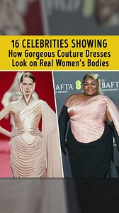 7.5K views · 12 reactions | 16 Celebrities Showing How Gorgeous Couture Dresses Look on Real Women’s Bodies | You're Gorgeous | Facebook