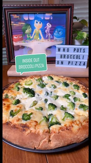Disney Inspired Broccoli Pizza Recipe | Inside Out Cuisine!