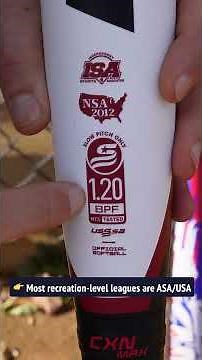 Slow pitch softball bat stamps: what you need to know