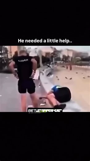 PrankedOfficial on Instagram: "A classic internet moment of unexpected hilarity captured on video. Watch as a man tries to assist his friend who is slumped over a wall near the beach, leading to a ridiculous and viral moment involving a wardrobe malfunction. The clip is paired with laugh track reactions, making it perfect for a laugh-out-loud meme reel. #FunnyMeme #ViralVideo #InstantKarma #FailArmy #HelpfulFriend #ComedyGold #Reels #LaughingOutLoud #BeachLife #ExpectationVsReality #BestFails #D