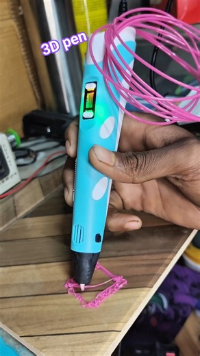 3D pen to make kurkura ￼#shorts #experiment #entertainment