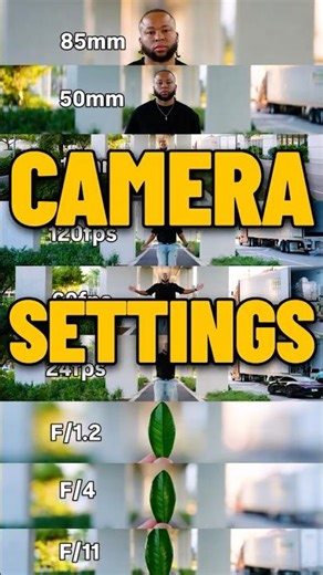 Camera Settings Made Simple Pt.2 #camera #filmmaking