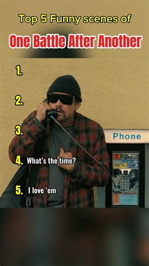 Top 5 Funny Scenes in One Battle After Another 😂 #movies #onebattleafteranother #funnyscenes #film